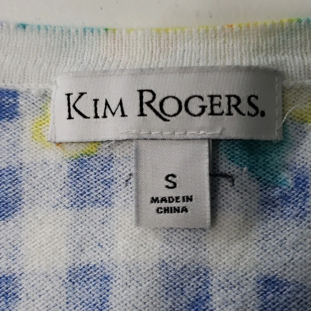 🐞KIM ROGERS button down top - Picture 4 of 10